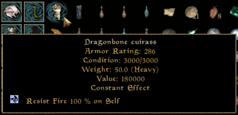 Dragonbone Cuirass Morrowind